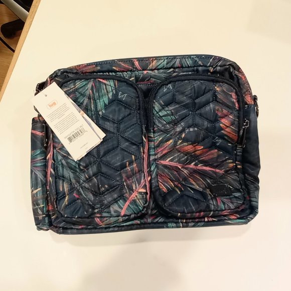 lug Bags Lug Navigator Medium Top Handle Crossbody Bag In Tropical